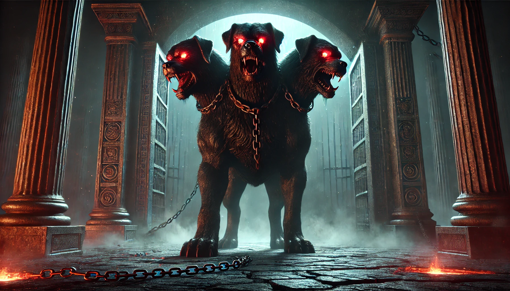 Cerberus: The Three-Headed Guardian of the Underworld