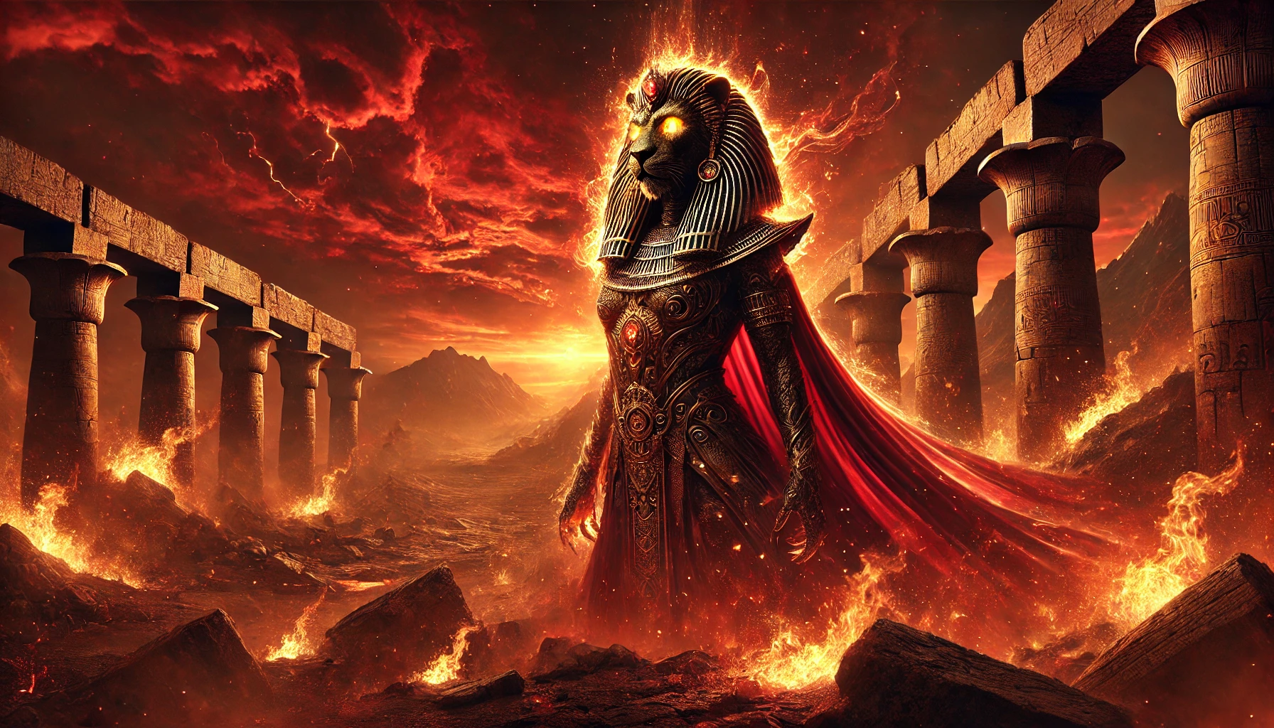 Sekhmet: The Lioness of Vengeance and Fire