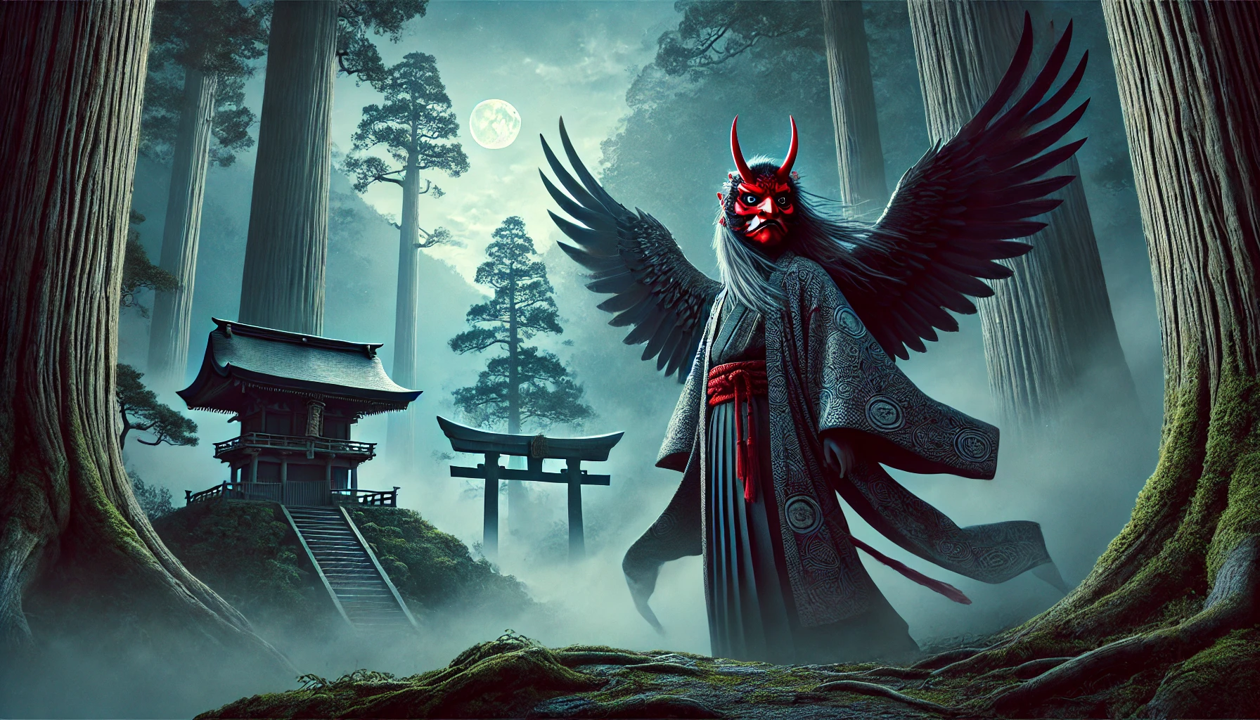 Tengu: The Winged Tricksters of the Mountain